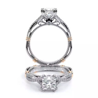 Parisian 0.15ct Princess Pave Engagement Ring Parisian-105P