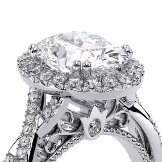 Parisian 0.3ct Oval Halo Engagement Ring Parisian-106Ov