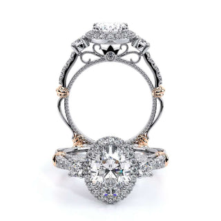 Parisian 0.45ct Oval Halo Engagement Ring Parisian-122Ov