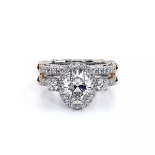 Parisian 0.45ct Oval Halo Engagement Ring Parisian-122Ov