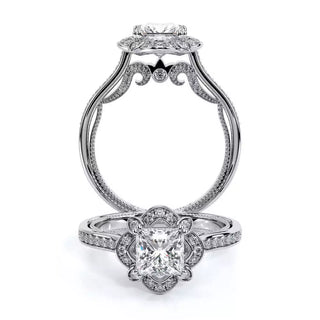 Insignia 0.35ct Princess Halo Engagement Ring Insignia-7094P