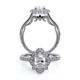 Insignia 0.35ct Oval Halo Engagement Ring Insignia-7094Ov