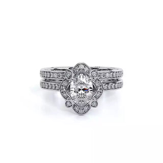 Insignia 0.35ct Oval Halo Engagement Ring Insignia-7094Ov