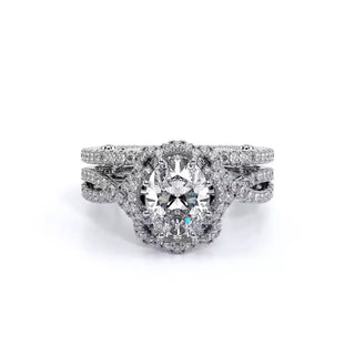 Insignia 0.5ct Oval Halo Engagement Ring Insignia-7087Ov