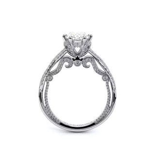 Insignia 0.4ct Oval Pave Engagement Ring Insignia-7091Ov