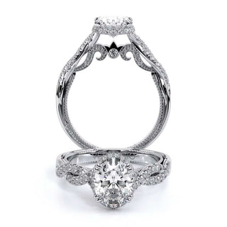 Insignia 0.35ct Oval Pave Engagement Ring Insignia-7099Ov