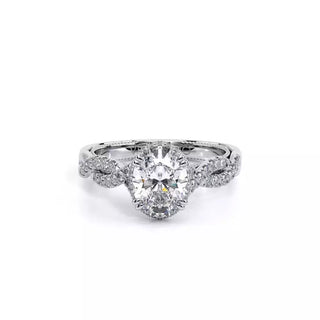 Insignia 0.35ct Oval Halo Engagement Ring Insignia-7099Ov