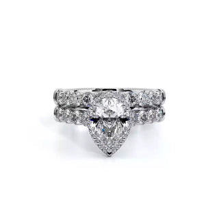 Insignia 0.8ct Pear Halo Engagement Ring Insignia-7100Pear