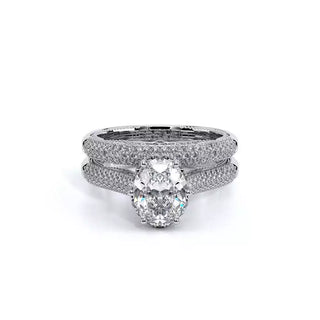 Insignia 0.45ct Oval Pave Engagement Ring Insignia-7104Ov