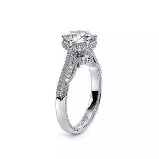 Insignia 0.45ct Round Pave Engagement Ring Insignia-7104R