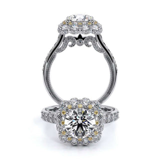 Insignia 1.3ct Cushion Halo Engagement Ring Insignia-7106Cu