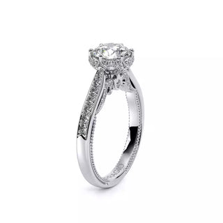 Insignia 0.35ct Round Pave Engagement Ring Insignia-7107R