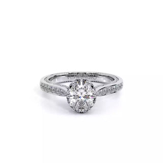 Insignia 0.35ct Oval Halo Engagement Ring Insignia-7107Ov