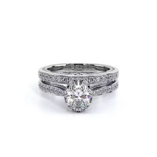 Insignia 0.35ct Oval Pave Engagement Ring Insignia-7107Ov