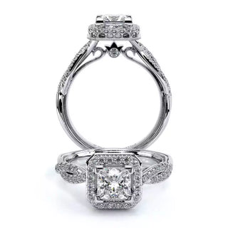 Renaissance   Halo Engagement Ring Renaissance-918P