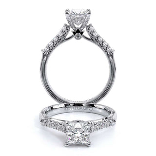 Renaissance 0.3 Princess Halo Engagement Ring Renaissance-938P