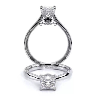 Renaissance 0.15 Princess Solitaire Engagement Ring Renaissance-942P