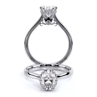 Renaissance 0.15 Oval Solitaire Engagement Ring Renaissance-942Ov