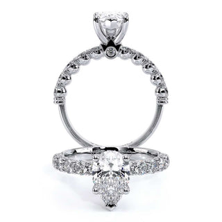 Renaissance 0.8 Pear Pave Engagement Ring Renaissance-950Ps2.7