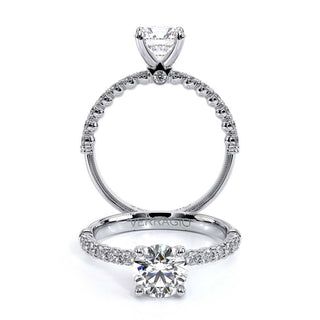 Renaissance 0.45 Round Pave Engagement Ring Renaissance-950R2.0