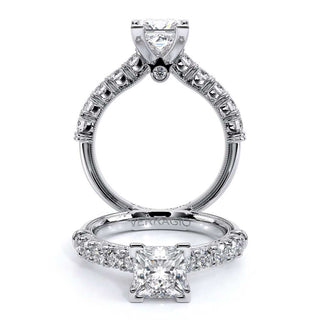 Renaissance 0.8 Princess Pave Engagement Ring Renaissance-955P2.7