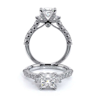 Renaissance 0.8 Round Three Stone Engagement Ring Renaissance-958P2.1