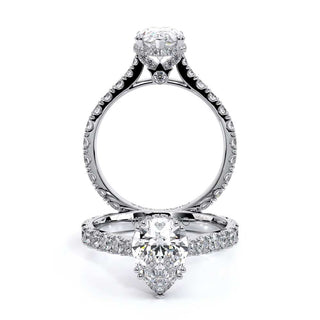 Renaissance   Halo Engagement Ring Renaissance-985Pear