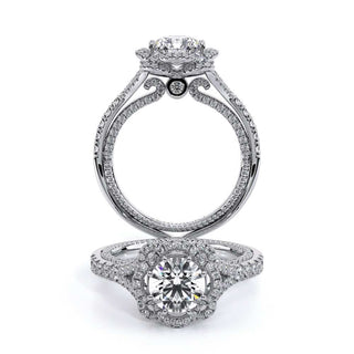 Couture 0.6ct Round Cathedral Engagement Ring Couture-0444