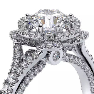 Couture 0.6ct Round Halo Engagement Ring Couture-0444