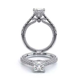 Couture 0.05ct Princess Cathedral Engagement Ring Couture-0447P