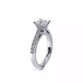 Couture 0.05ct Princess Cathedral Engagement Ring Couture-0447P