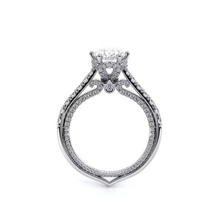 Couture 0.5ct Oval Cathedral Engagement Ring Couture-0447Ov