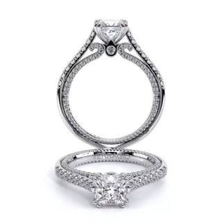 Couture 0.4ct Princess Cathedral Engagement Ring Couture-0452P