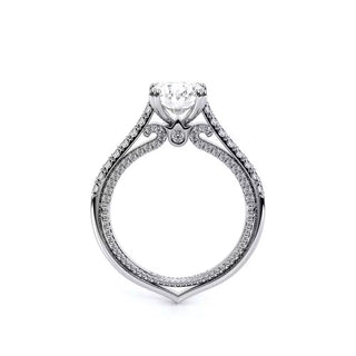 Couture 0.4ct Oval Cathedral Engagement Ring Couture-0452Ov