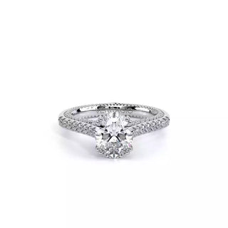 Couture 0.4ct Oval Cathedral Engagement Ring Couture-0452Ov