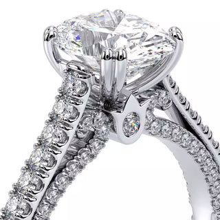 Couture 0.4ct Oval Cathedral Engagement Ring Couture-0452Ov