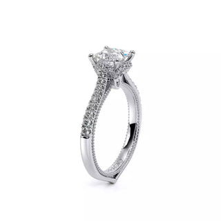 Couture 0.35ct Princess Floral Engagement Ring Couture-0457P