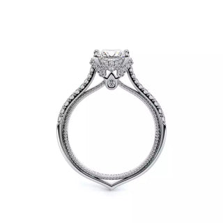 Couture 0.35ct Princess Floral Engagement Ring Couture-0457P