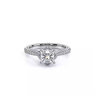 Couture 0.35ct Princess Floral Engagement Ring Couture-0457P