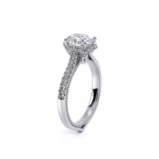 Couture 0.35ct Oval Floral Engagement Ring Couture-0457Ov