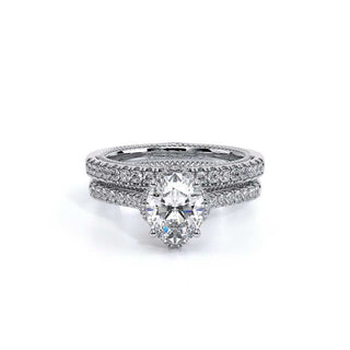 Couture 0.35ct Oval Floral Engagement Ring Couture-0457Ov