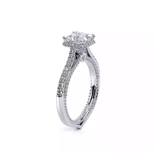 Couture 0.5ct Princess Halo Engagement Ring Couture-0482Pr