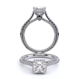 Couture 0.5ct Princess Halo Engagement Ring Couture-0482Pr