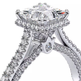 Couture 0.5ct Princess Halo Engagement Ring Couture-0482Pr