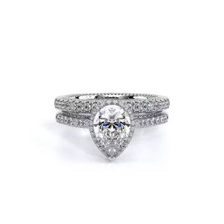 Couture 0.55ct Pear Pave Engagement Ring Couture-0482Ps