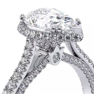 Couture 0.55ct Pear Pave Engagement Ring Couture-0482Ps