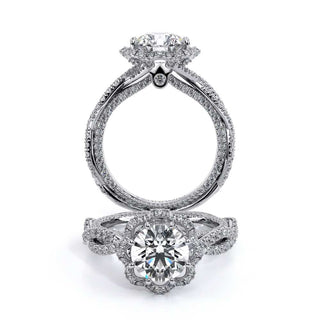 Couture 0.85ct Round Halo Engagement Ring Couture-0466R