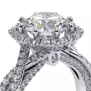 Couture 0.85ct Round Halo Engagement Ring Couture-0466R