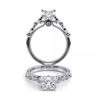 Couture 0.15ct Princess Pave Engagement Ring Couture-0476P