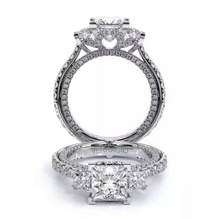 Couture 1.45ct Princess Three-Stone Engagement Ring Couture-0479P